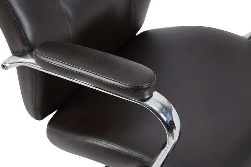 Steadman 24.4\" Office Chair - Dark Brown