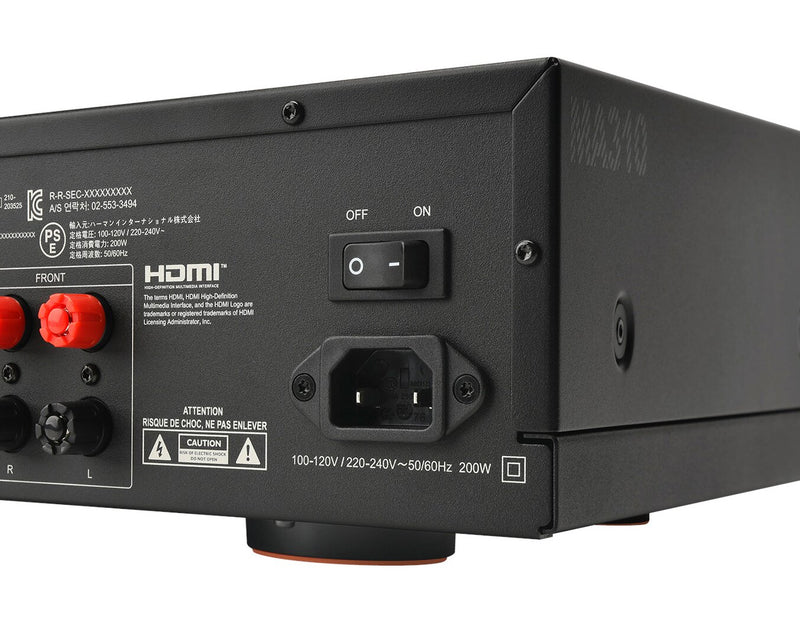 JBL MA310 5.2-Channel 4K AV Receiver - White (JBLMA310WHTAM)