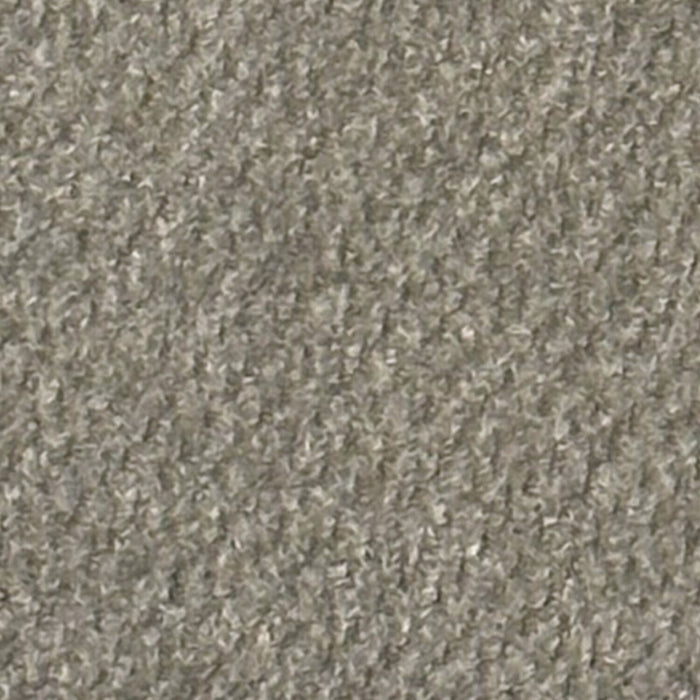 Made in Canada Legend 2-Piece Right-Facing Chenille Fabric Cuddler Sleeper Sectional - Platinum Beige