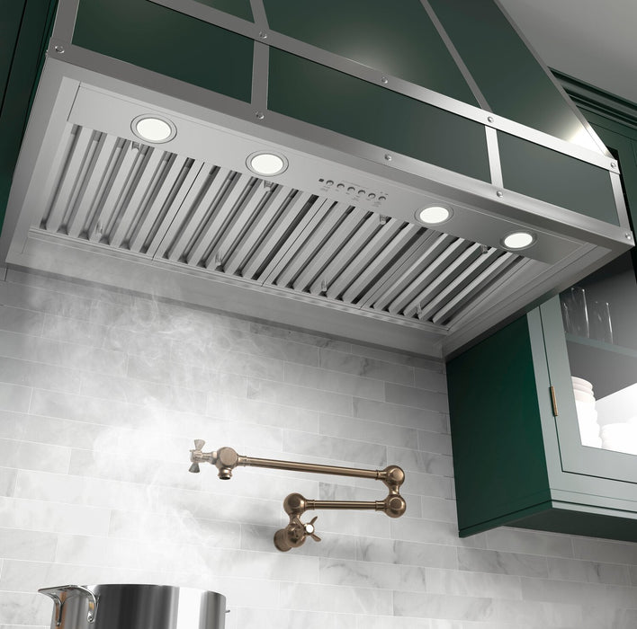 GE 42\" Smart Custom Hood Insert - Stainless Steel - UVC9420SLSS