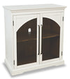 Twyla Solid Wood Accent Cabinet - White