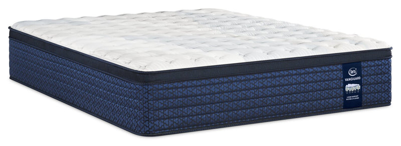 Serta Vanguard Stonehaven Eurotop Firm Queen Mattress 