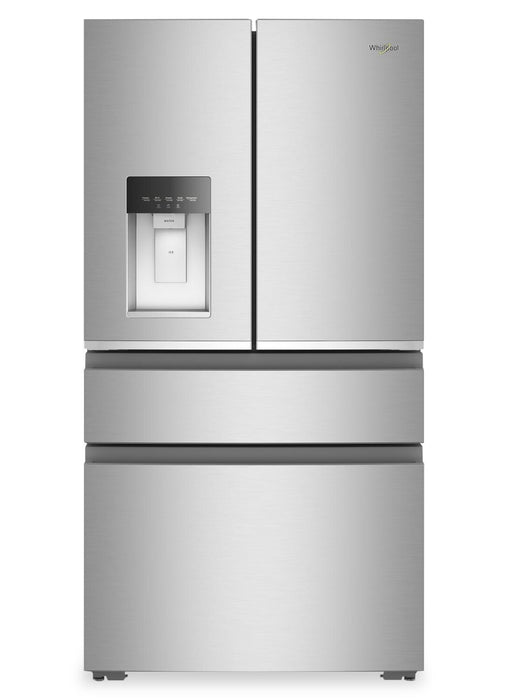 Whirlpool 36\" 22 Cu. Ft. True Counter Depth French Door Refrigerator – Stainless Steel - WRMC7036RZ