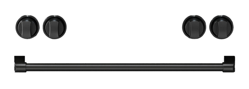 Thor Kitchen Handle and Knob Set for 30” Range in Black - CKA-RE30-BLK