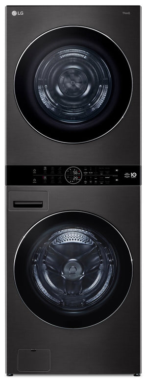 LG WashTower™ with 5 Cu. Ft. Washer and 7.8 Cu. Ft. Ventless HeatPump™ Dryer - WKHC252HBA