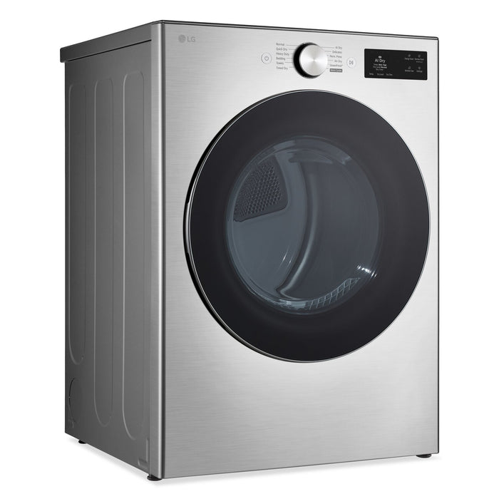 LG 7.4 Cu. Ft. Smart Front-Load Electric Dryer with AI Sensory Dry - Graphite Steel -  DLEX5800V