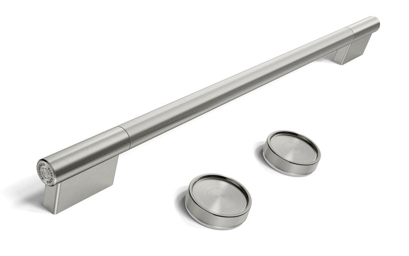 KitchenAid Handle Kit for 30\" Single Wall Oven or Built-in Microwave – Stainless Steel – W11774412
