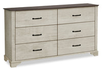 Clara Bedroom 6-Drawer Dresser, 59