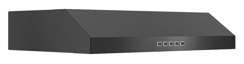 Broan GLA2 Series 36\" Under-Cabinet Range Hood - Black Stainless Steel - GLA2363BLS 