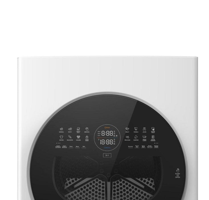 Whirlpool 3.2 Cu. Ft. Washer and Electric 4.3 Cu. Ft. Dryer - White - YWFH5424SW