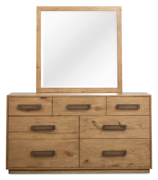 Scott Living Henri Bedroom Dresser Mirror - Brown
