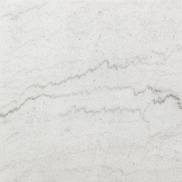 Webber 20\" Modern Marble End Table - White