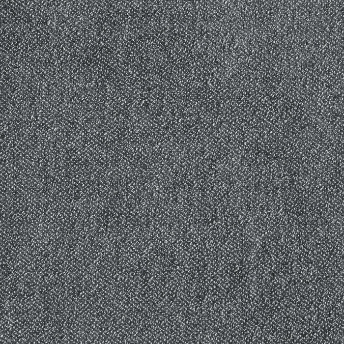 Amos Upholstered Headboard in Charcoal Fabric, Channelled - Full Size