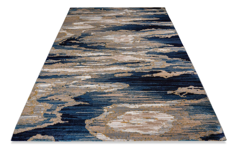 Samantha Multi-Coloured Contemporary Area Rug – 6'7\" x 9'6\" 