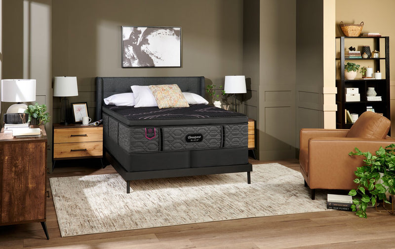 Beautyrest Black Signature Amethyst Eurotop King Mattress Set
