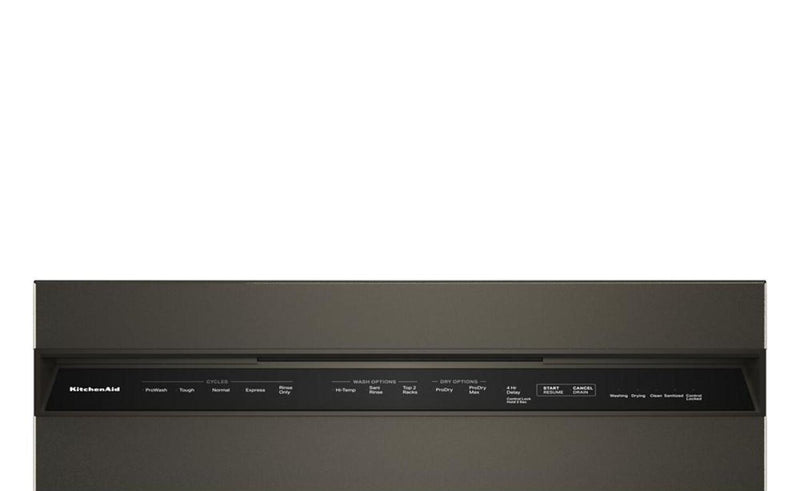 KitchenAid 24\" 44 dBA Dishwasher with 360° Max Jets™ Third Rack - Black Ore - KDFS424SBE