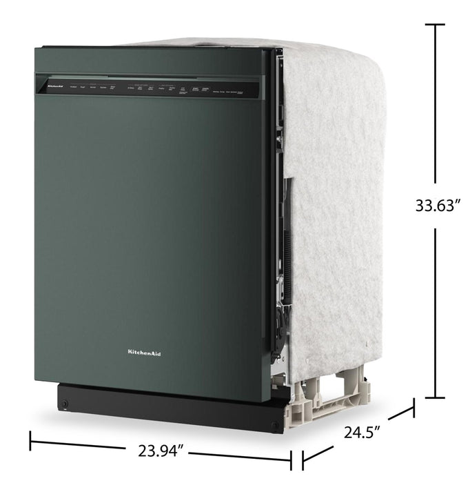 KitchenAid 24\" 41 dBA Dishwasher with Third Level Jet Rack – Juniper - KDFS324SJP