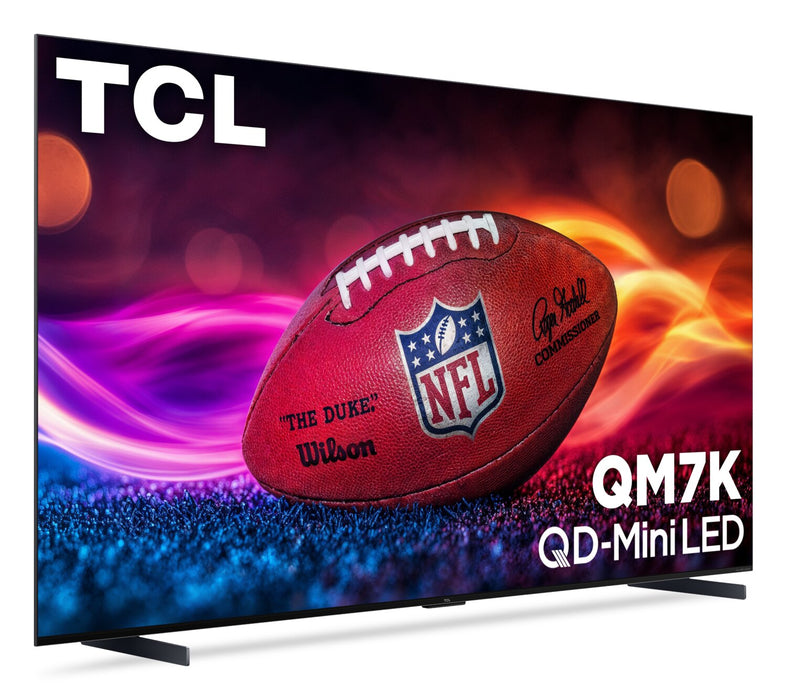 TCL 98\" QM7K QD Mini-LED QLED 4K UHD Smart Google TV (98QM7K) - 2025 Model