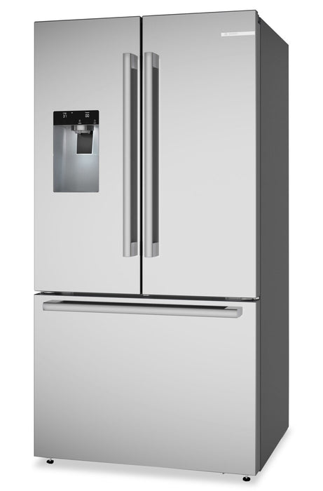 Bosch 500 Series 36\" 26 Cu. Ft. French-Door Refrigerator - Stainless Steel - B36FD52SNS