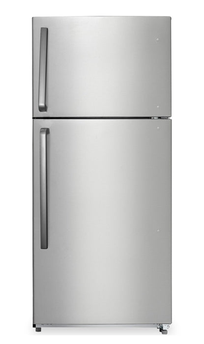 Danby 29.5” 18.1 Cu. Ft. Top Mount Refrigerator – Stainless Steel - DFF180E2SSDB