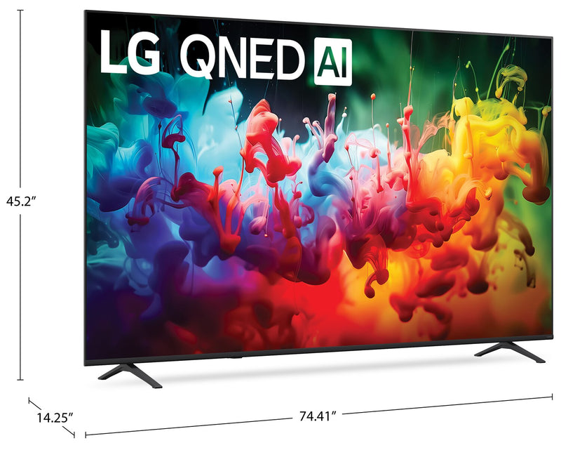 LG 85\" QNED75B Mini-LED 4K Smart webOS TV (85QNED75BUA.ACC) – 2026 Model