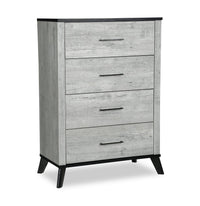 Blake Bedroom Chest of Drawers, 4-Drawer, 33