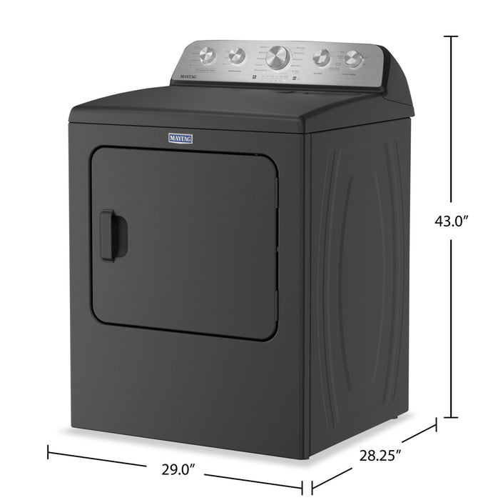 Maytag 7.0 Cu. Ft. Pet Pro Electric Dryer - Volcano Black - YMED5605RU