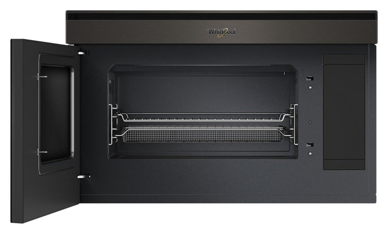 Whirlpool 1.1 Cu. Ft. Built-In Microwave with Air Fry – Black Stainless Steel - YWMBT7030SV