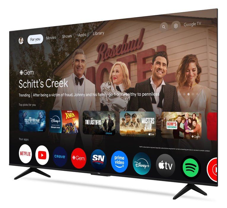 TCL 75\" S45K 4K UHD Google Smart TV