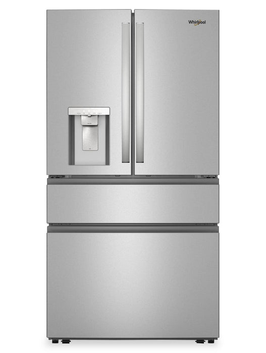 Whirlpool 36\" 29 Cu. Ft. French Door Refrigerator – Fingerprint-Resistant Stainless Steel - WRMF3636SZ
