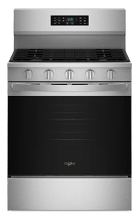Whirlpool 5.0 Cu. Ft. Gas Range with Air Cooking – Fingerprint Resistant Stainless Steel - WFGS5730SZ 