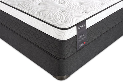 Springwall Encore Echo Eurotop Firm Full Mattress Set | Ensemble matelas ferme à Euro-plateau Encore Echo de Springwall pour lit double