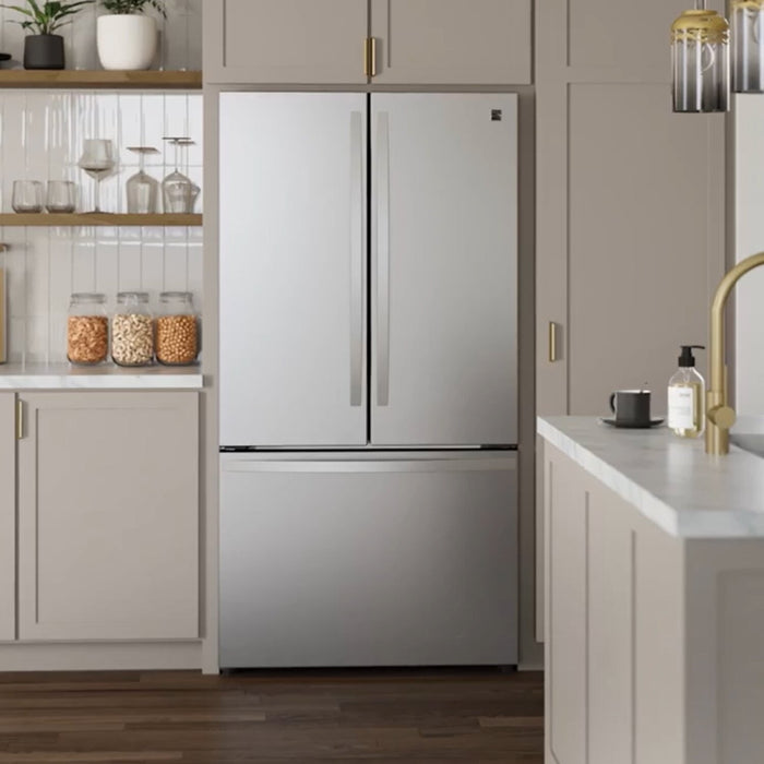 Kenmore 36\" 20.3 Cu. Ft French Door Refrigerator – Fingerprint Resistant Stainless Steel - KKFDR36x20.3-SS 