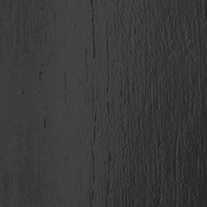 Libra 5pc Dining Set with Table & 4 Chairs, Marble-Look Top, 60\"W - Black/Grey