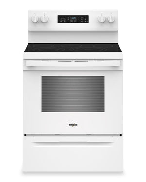 Whirlpool 5.3 Cu. Ft. Electric Range with Air Cooking – White - YWFES5730SW