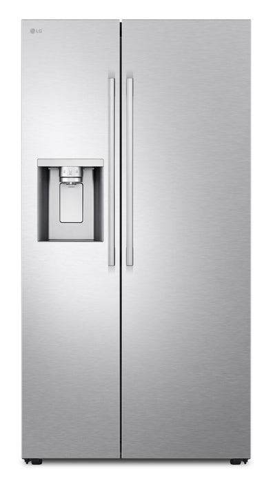 LG 36\" 27 Cu. Ft Side by Side Refrigerator - Fingerprint Resistant Stainless Steel - LL27T3530S 