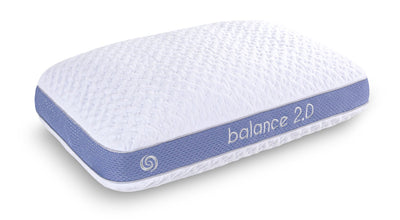 Bedgear Balance 2.0 Performance Queen Pillow – Back Sleeper  | Oreiller PerformanceMD Balance 2.0 de Bedgear pour grand lit - pour dormeur sur le dos