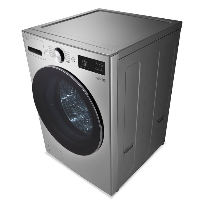 LG 5.8 Cu. Ft. Smart Front-Load High-Efficiency Steam Washer - Graphite Steel - WM5800HVA