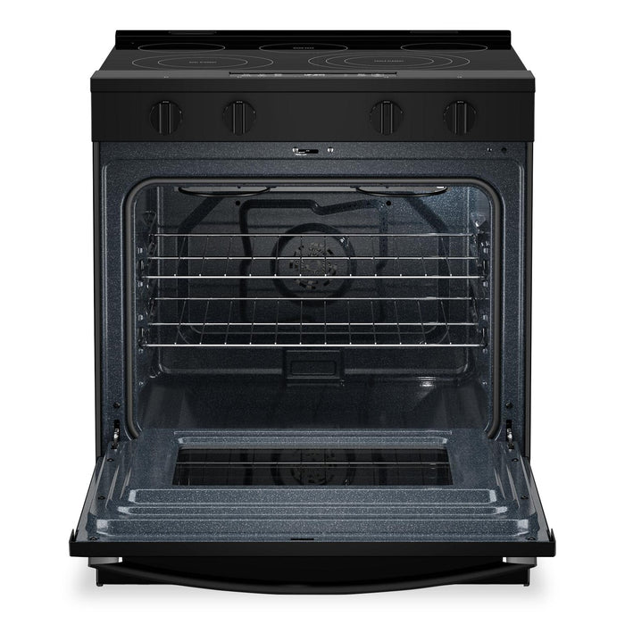 Whirlpool 30\" 5.3 Cu. Ft Electric Range with Air Cooking – Black - YWSES5030SB