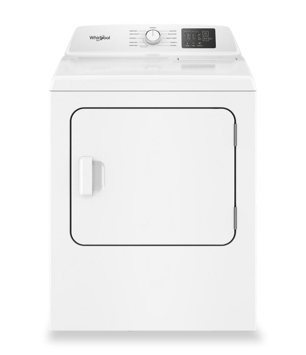 Whirlpool 4.8 Cu. Ft. Top Load Washer and 7 Cu. Ft. Electric Dryer with AutoSensing - White