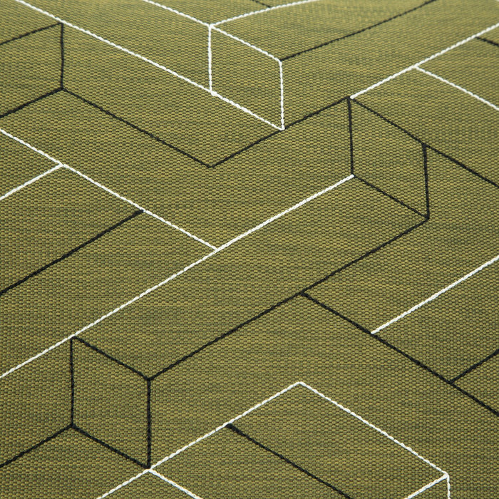 Tofino Outdoor Patio Swivel Chair - Resin Wicker, UV & Weather Resistant - Green/Brown/Black