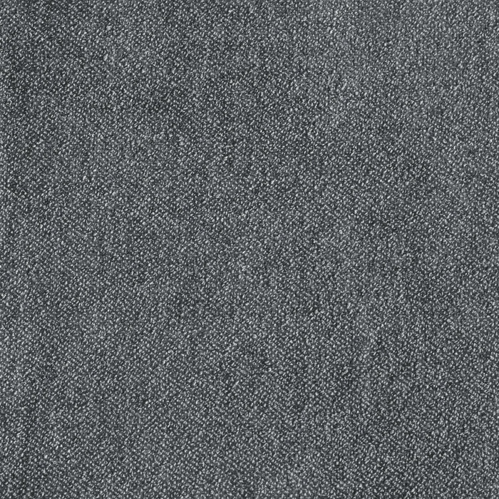 Amos Upholstered Platform Bed in Charcoal Fabric with Tufted Headboard - Queen Size