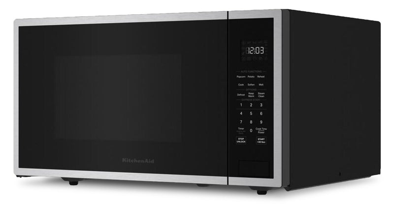 KitchenAid 1.6 Cu. Ft. Countertop Microwave – PrintShield Stainless Steel - YKMCS122SPS