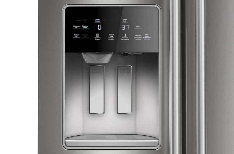 Maytag 36\" 20.8 Cu. Ft. Side-by-Side Refrigerator - Fingerprint-Resistant Stainless - MRSC6636RZ