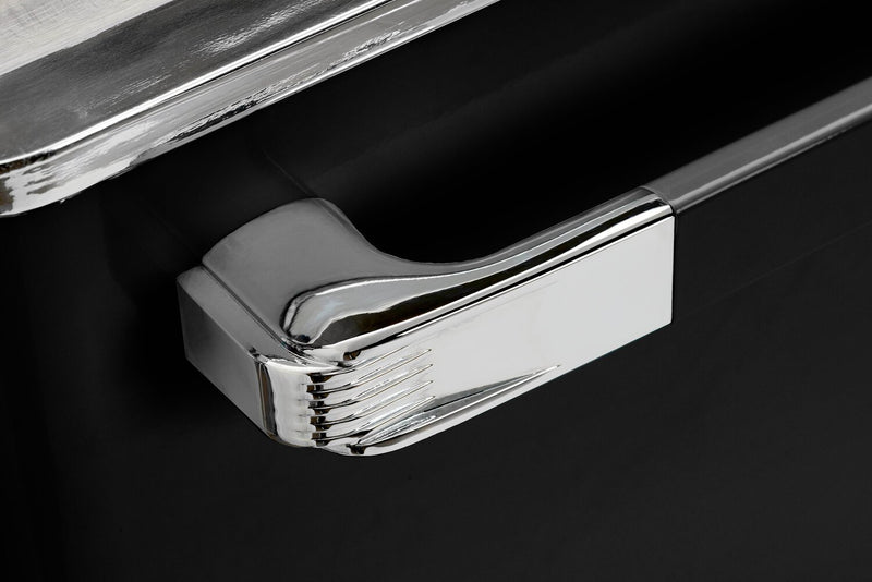 Classic Retro by Unique 24\" 45 dBA Top-Control Dishwasher - Midnight Black - UGP-24CR DW B