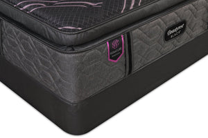 Beautyrest Black Signature Magenta Euro Pillowtop King Mattress Set