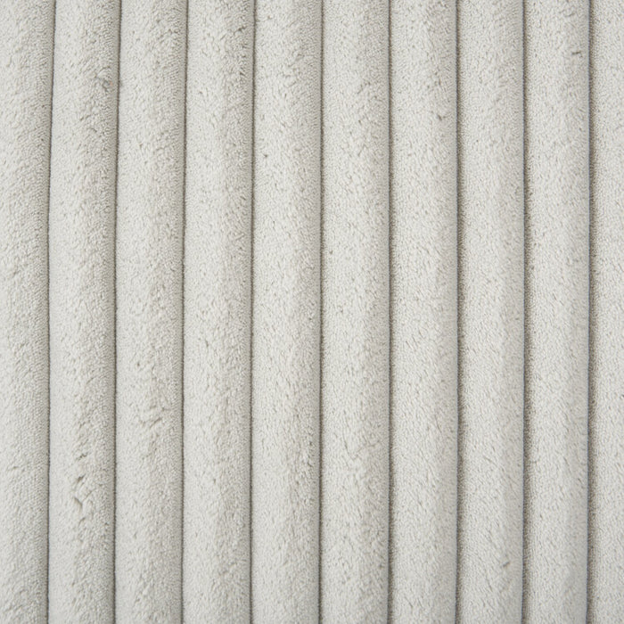 Willow 66\" Light Grey Fabric Loveseat with Track Arms and Reversible Seat and Back Cushions