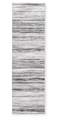 Ceren Grey Washable Runner Area Rug - 2’ x 7’ 