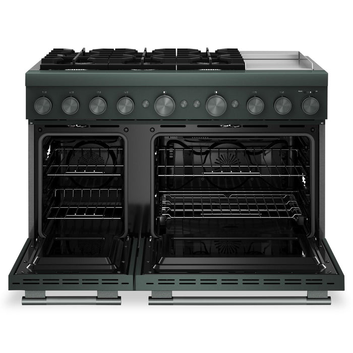 KitchenAid 6.3 Cu. Ft. 6 Burner Dual Fuel Range with Griddle – Juniper - KFDD948SJP