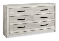 Aspen Bedroom 6-Drawer Dresser, 59